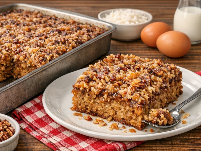 photo of Arkansas Cake (Oatmeal Cake)