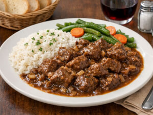 recipe for lazy beef casserole