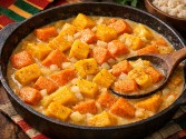 African Squash And Yams Futari for Kwanzaa