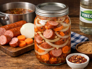 recipe for pickled polish sausage