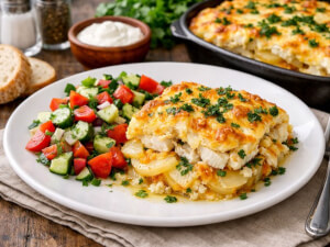 recipe for russian baked cod (zapechonaya treska)