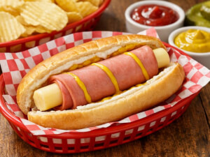 recipe for bologna cheese dog
