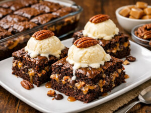 recipe for turtle sundae dessert