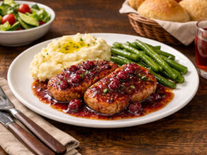 recipe for basic slow cooker cranberry pork chops
