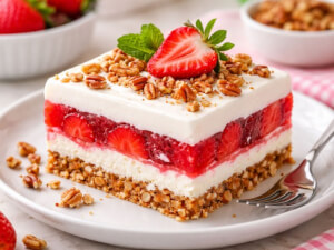recipe for dixie's strawberry-pretzel salad