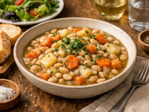 recipe for vegetarian cassoulet