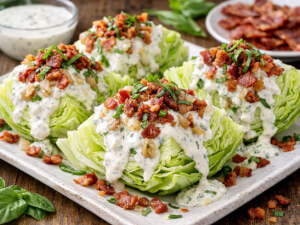 recipe for lettuce wedge salad