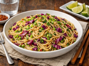 recipe for loaves and fishes' thai noodles