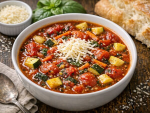 recipe for the vineyards roasted tomato basil soup