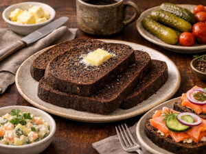 recipe for bread machine russian black bread