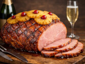 Baked Ham in Champagne