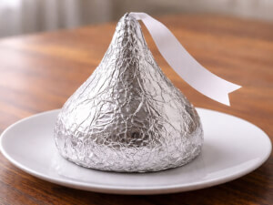 recipe for giant chocolate kiss