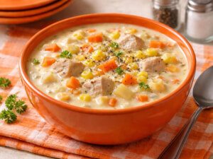 recipe for slow cooker country turkey corn chowder