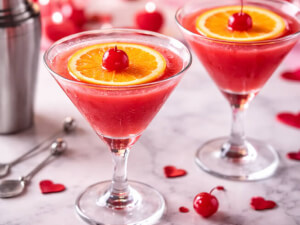 recipe for valentine's day martini