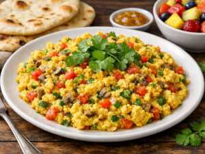 recipe for bombay-style curried eggs