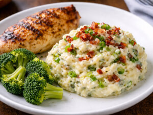 recipe for applebee's bacon scallion mashed potatoes