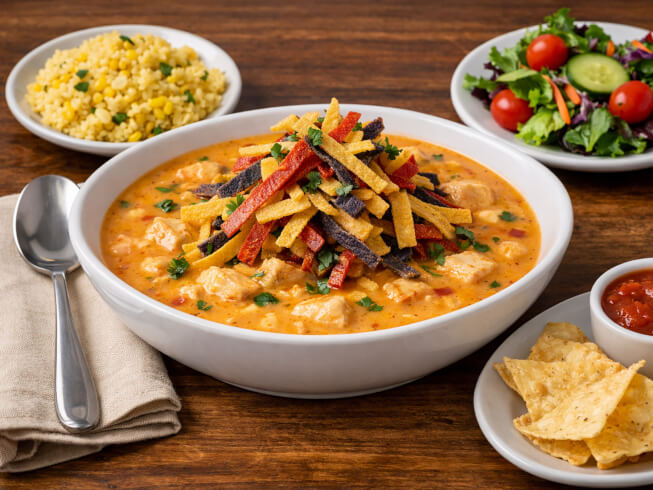 photo of Applebee's Cheese Chicken Tortilla Soup