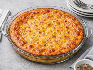 recipe for impossible ham salad pie
