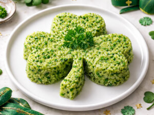 recipe for st. patrick's day green rice
