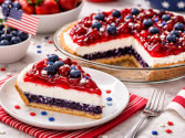 Red, White & Blue Pie
