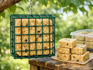 recipe for summer bird suet cakes
