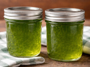recipe for jalea de chile verde (green chile jelly)