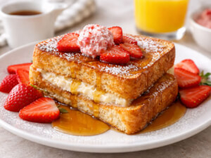 recipe for lemon-ricotta stuffed french toast