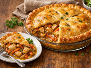 recipe for honey mustard chicken pie