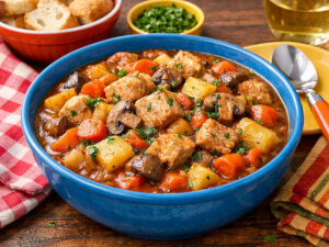 recipe for turkey and vegetable stew