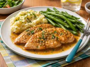 recipe for sage turkey scallopini with pan sauce