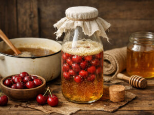 recipe for ancient cherry honey