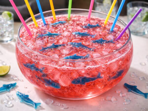recipe for shark bowl party drink
