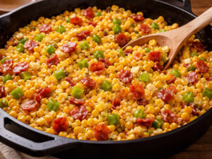 recipe for skillet fried corn