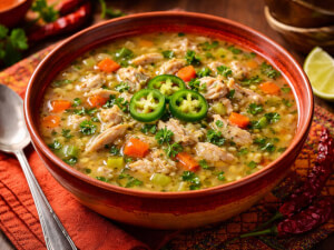recipe for spicy slow cooker turkey soup