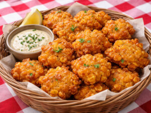 recipe for fried corn nuggets