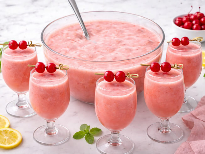 photo of Pink Faux Champagne Punch