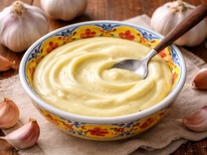 recipe for alioli (spanish-style garlic mayonnaise)