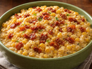 recipe for hot buttered fried creamed corn