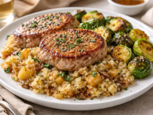 recipe for irish roast pork with potato stuffing