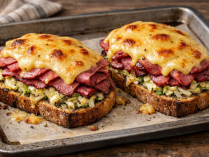 recipe for irish corned beef sandwich melts