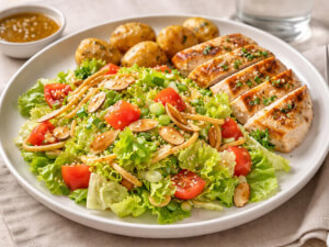 recipe for crunchy tossed salad