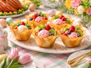 recipe for tulip cookie shells