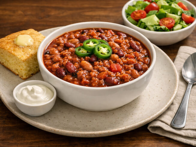 photo of Cornucopia Bean And TVP Chili