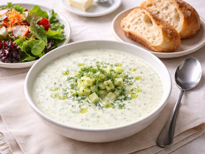 recipe for cafe 1505 creamy cucumber soup