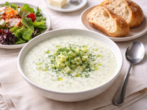 recipe for cafe 1505 creamy cucumber soup