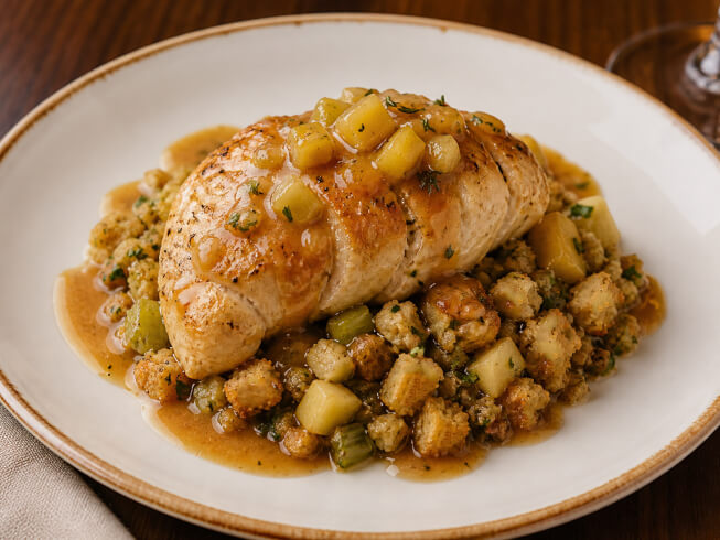 photo of Claim Jumper's Whiskey Chicken