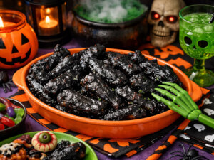 recipe for barbecued bat wings