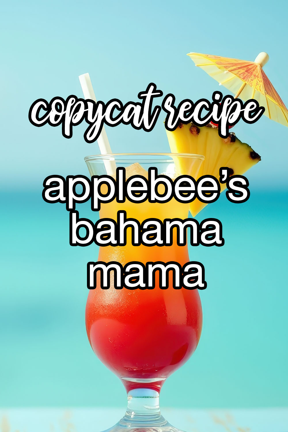 Applebee's Bahama Mama Recipe