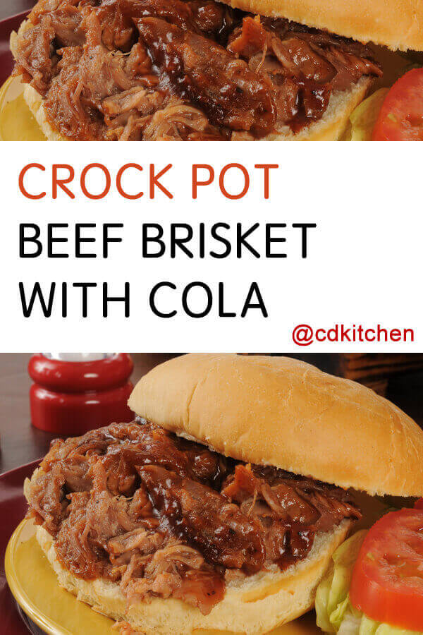 Crock Pot Beef Brisket with Cola Recipe | CDKitchen.com