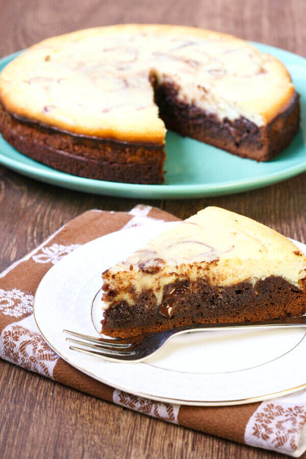Brownie Bottom Cheesecake Recipe